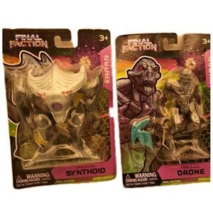 Final Faction Kharn Hive Class Set of 2- Synthoid and Drone Action Figures NEW